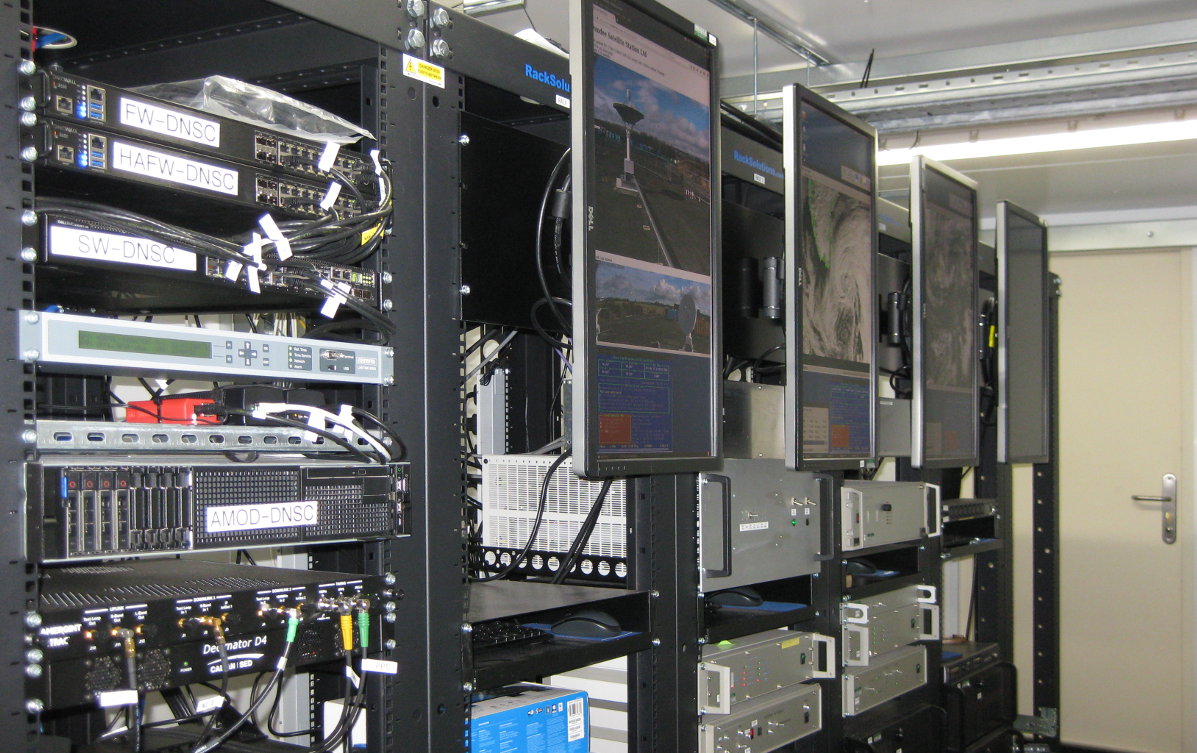 Photo of equipment inside Errol site