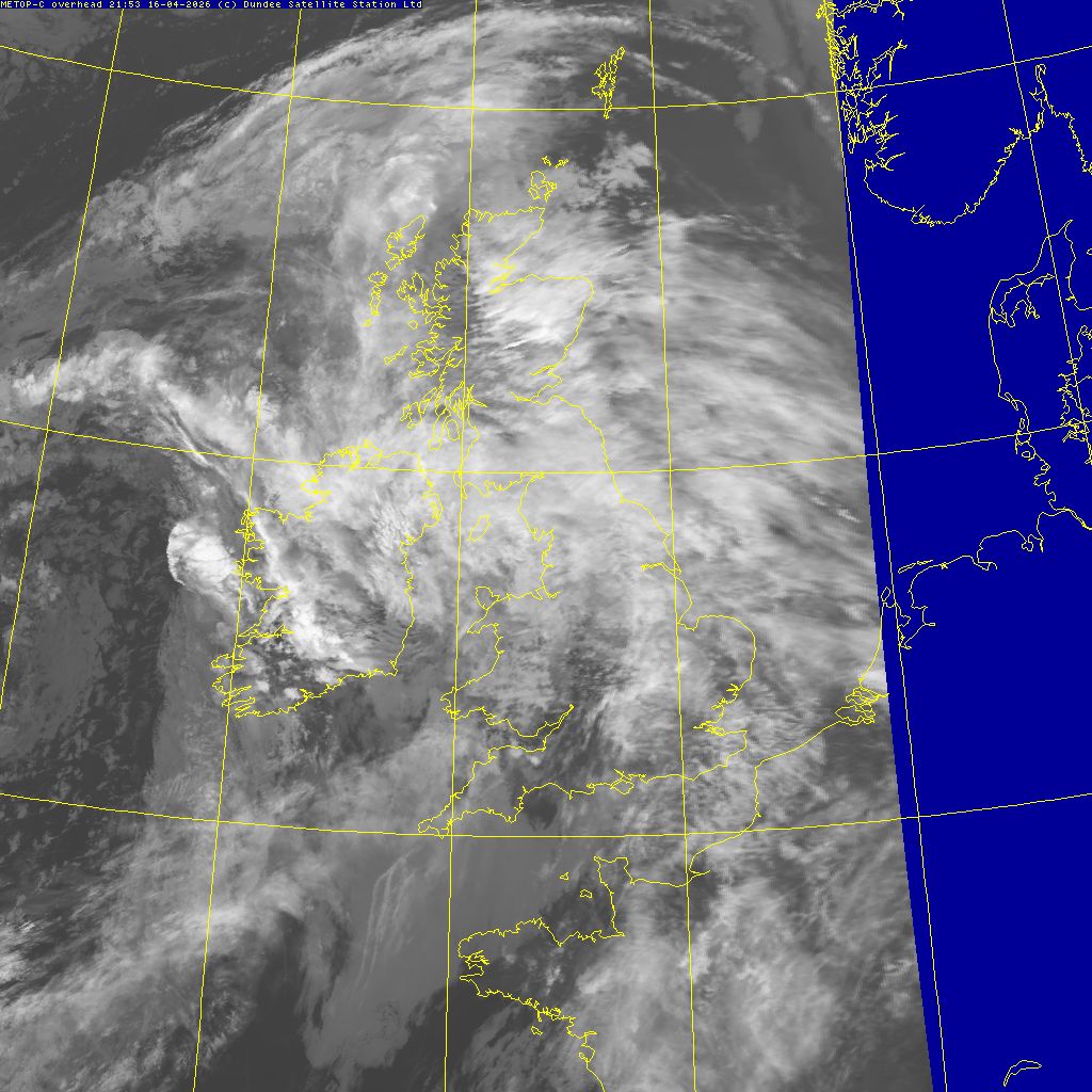 Latest infra-red image (CH4)