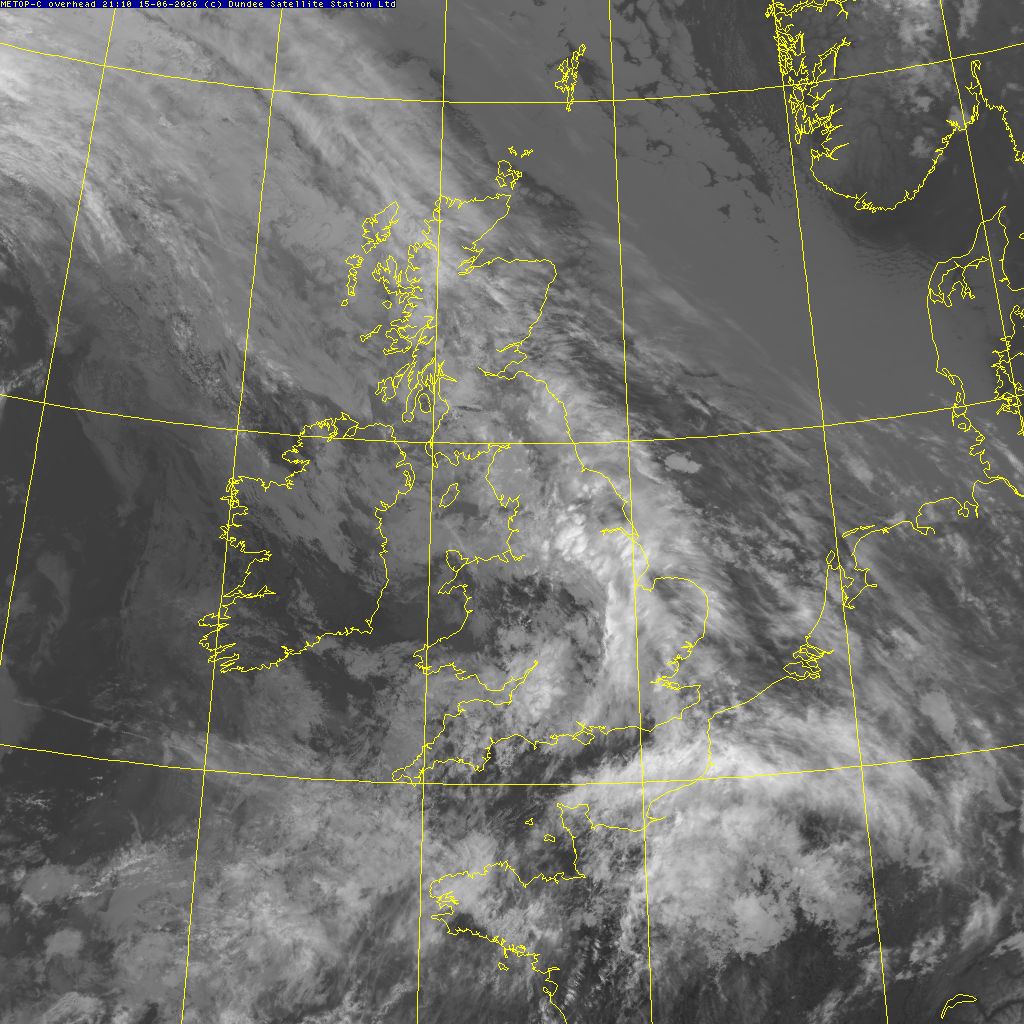 Latest infra-red image (CH4)