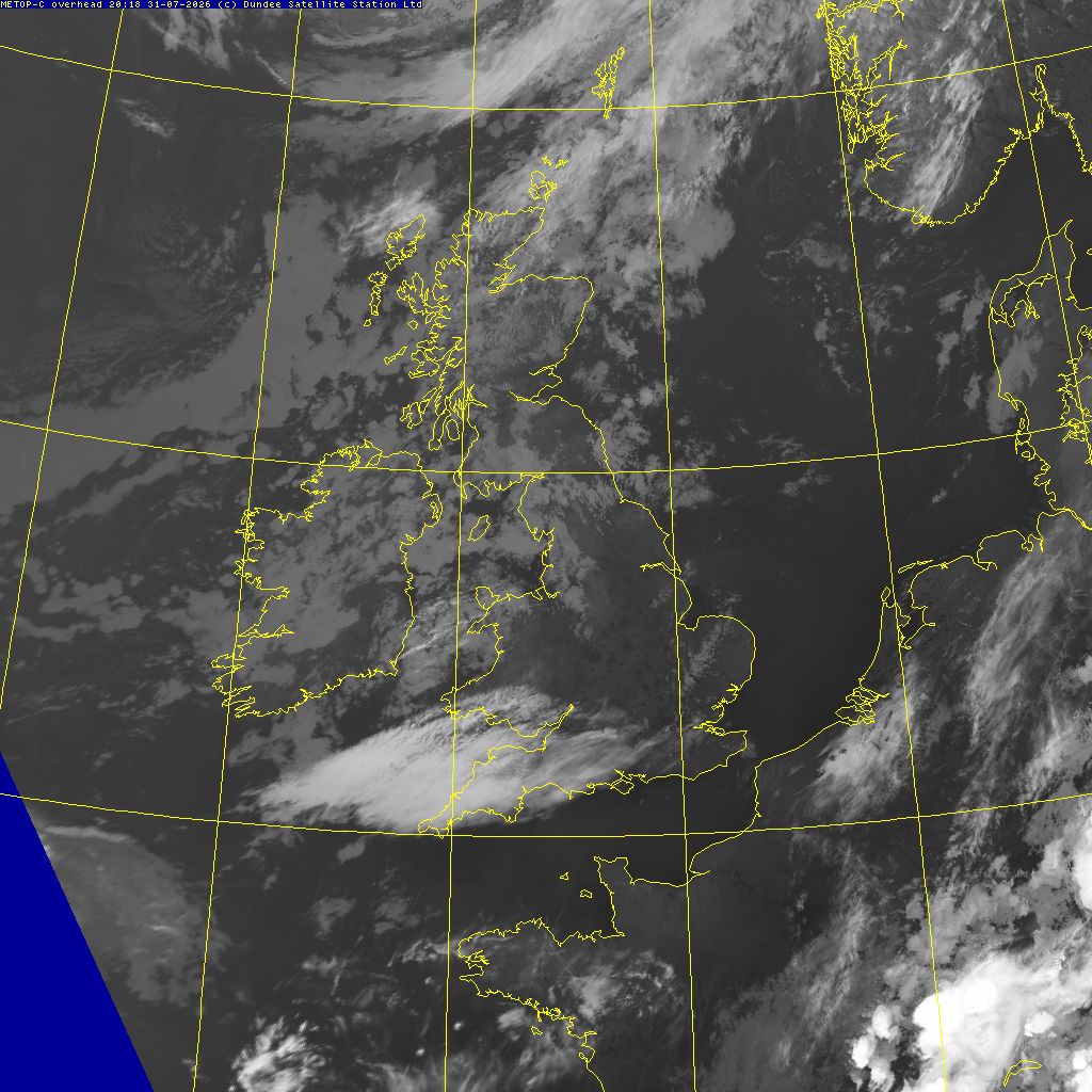 Latest infra-red image (CH4)