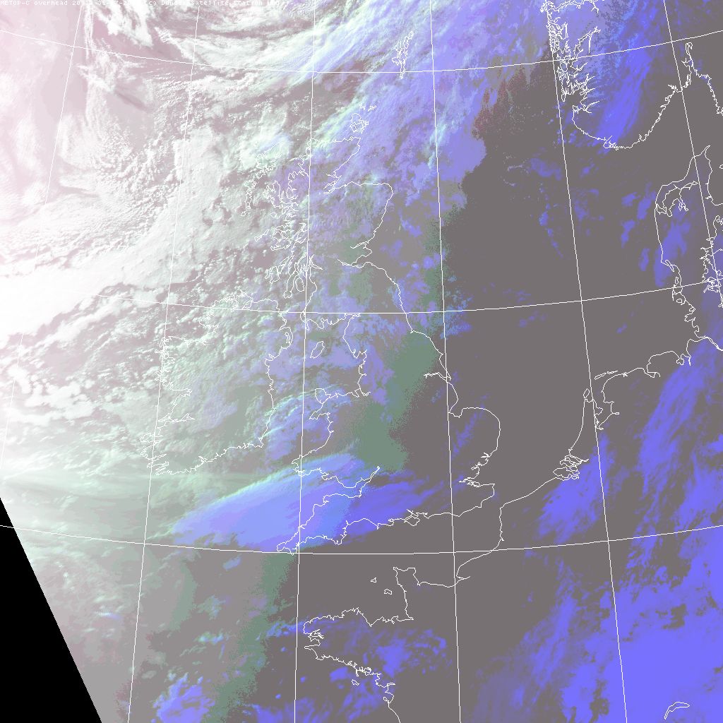 Latest false-colour image (RGB)