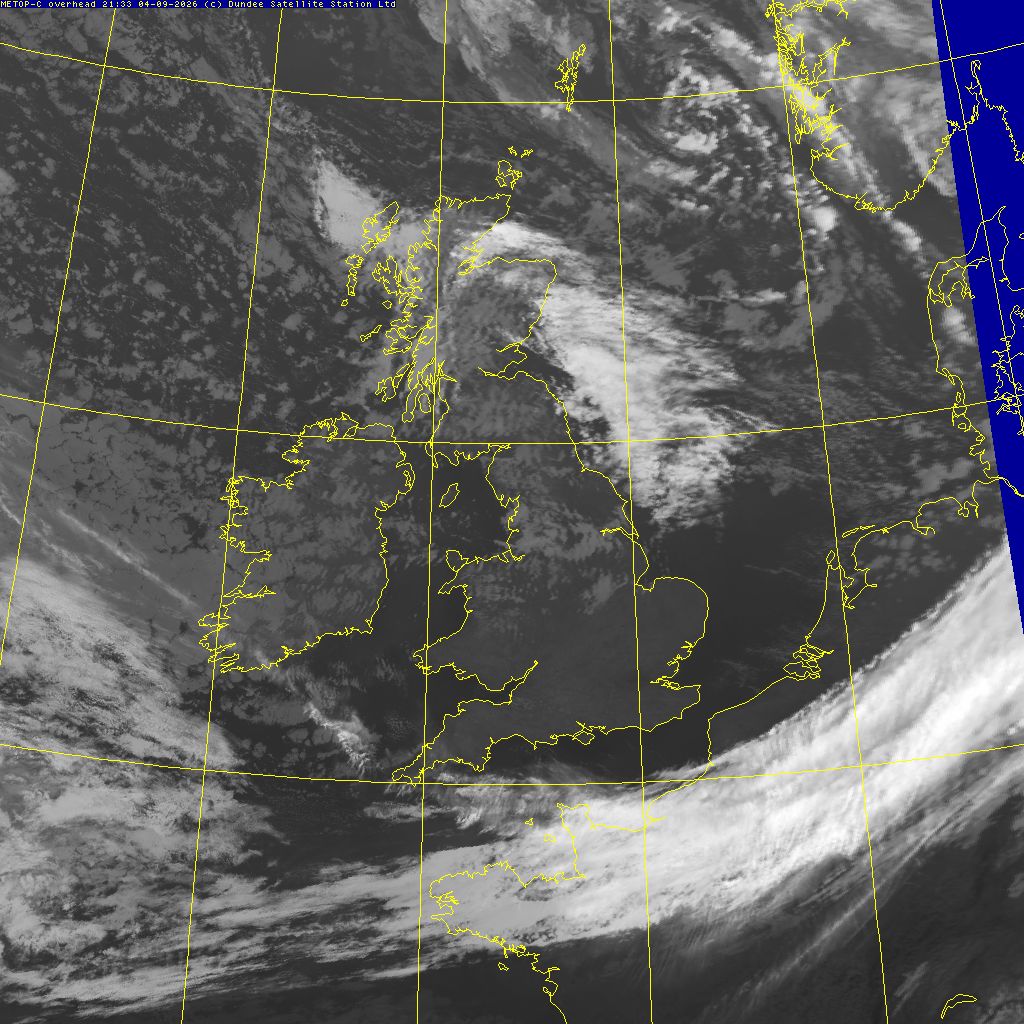 Latest infra-red image (CH4)