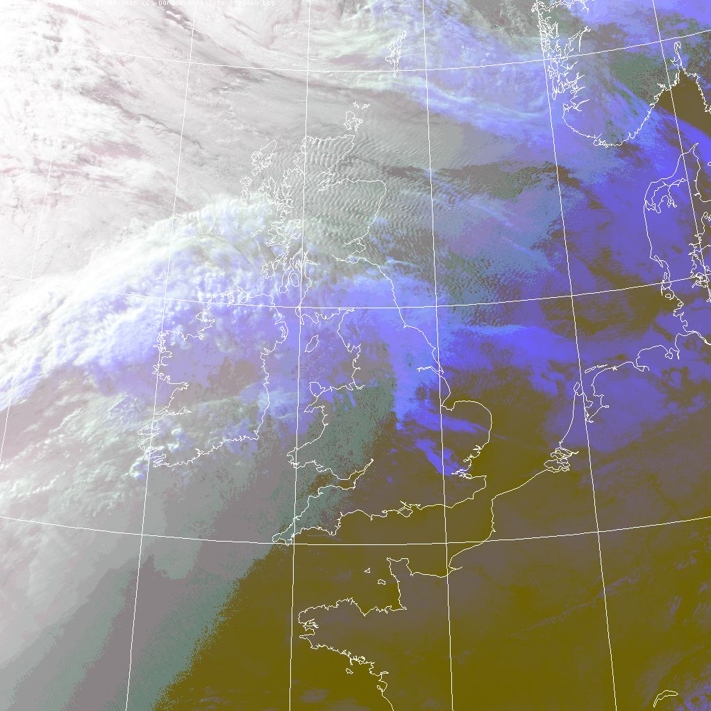 Latest false-colour image (RGB)