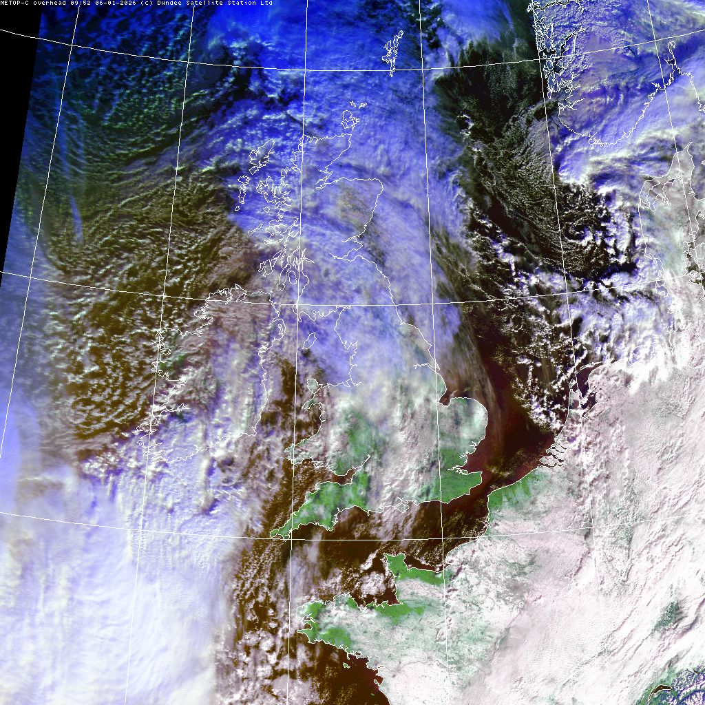 Latest false-colour image (RGB)