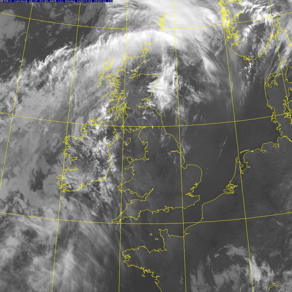 Latest infra-red image (CH4)