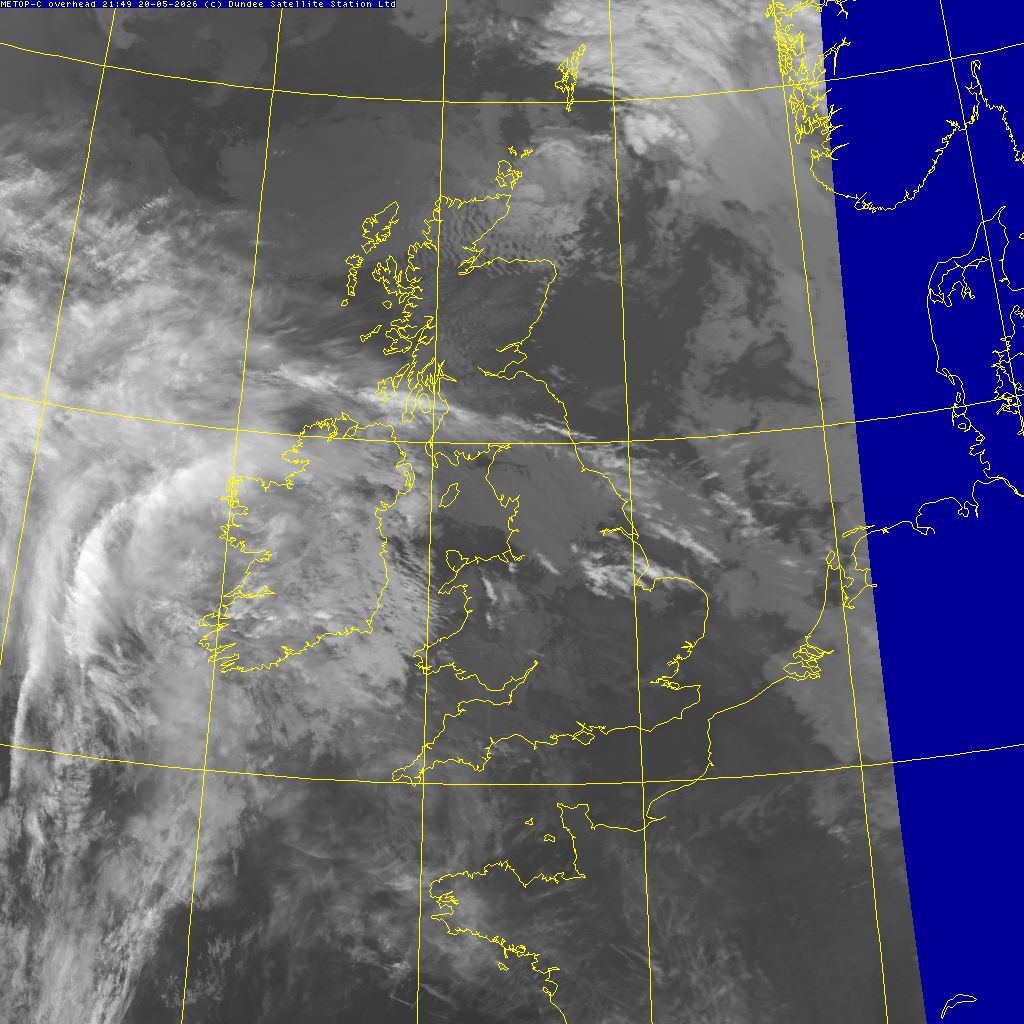 Latest infra-red image (CH4)
