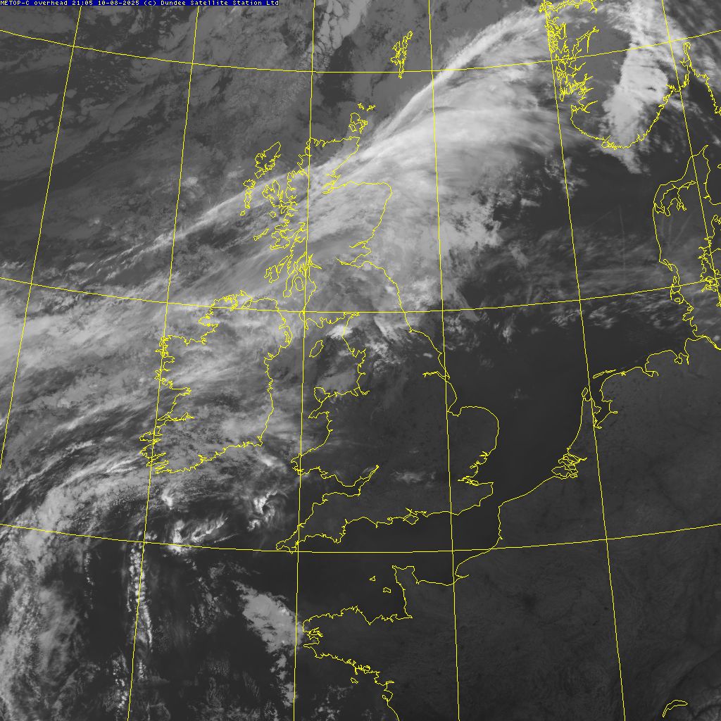 Latest infra-red image (CH4)