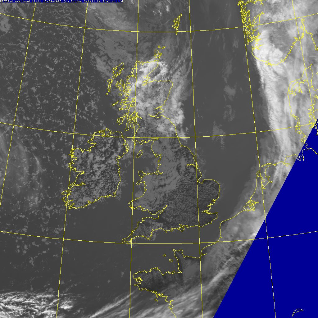 Latest infra-red image (CH4)