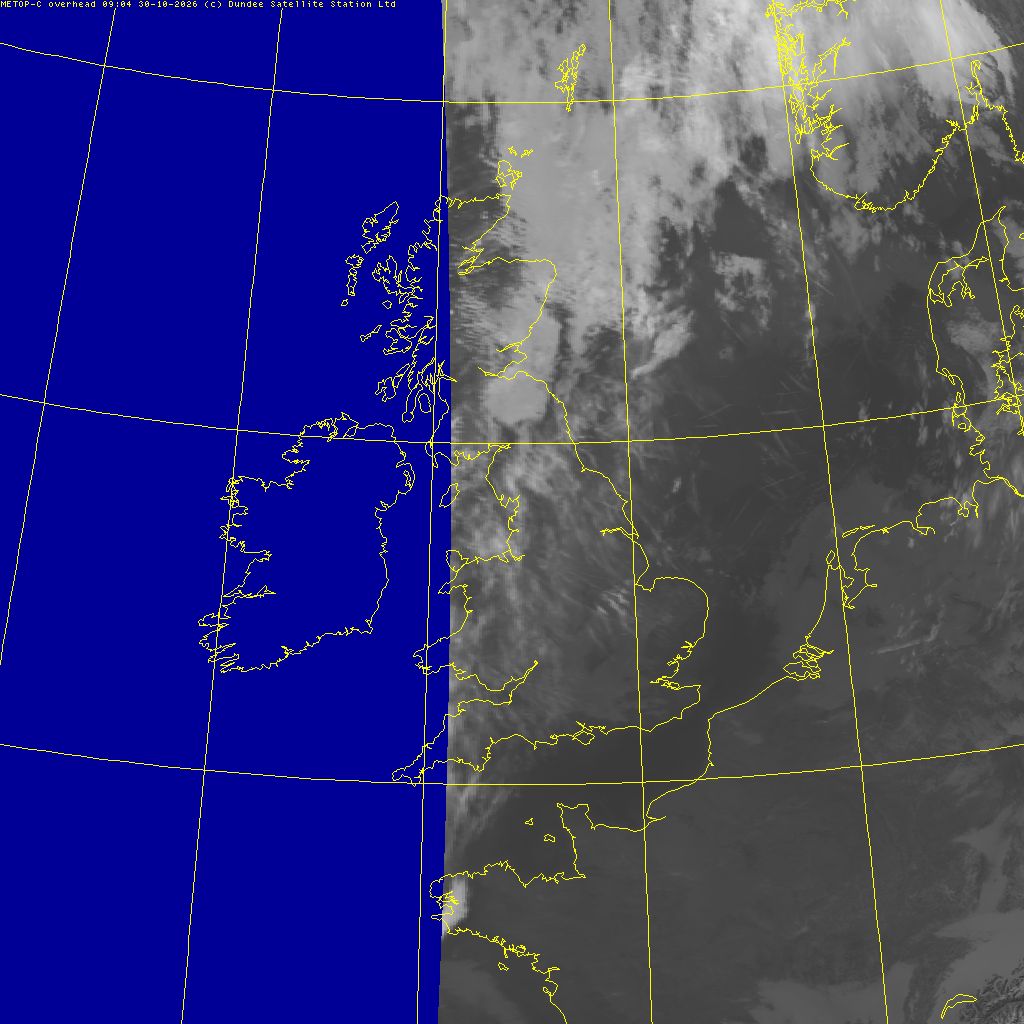 Latest infra-red image (CH4)