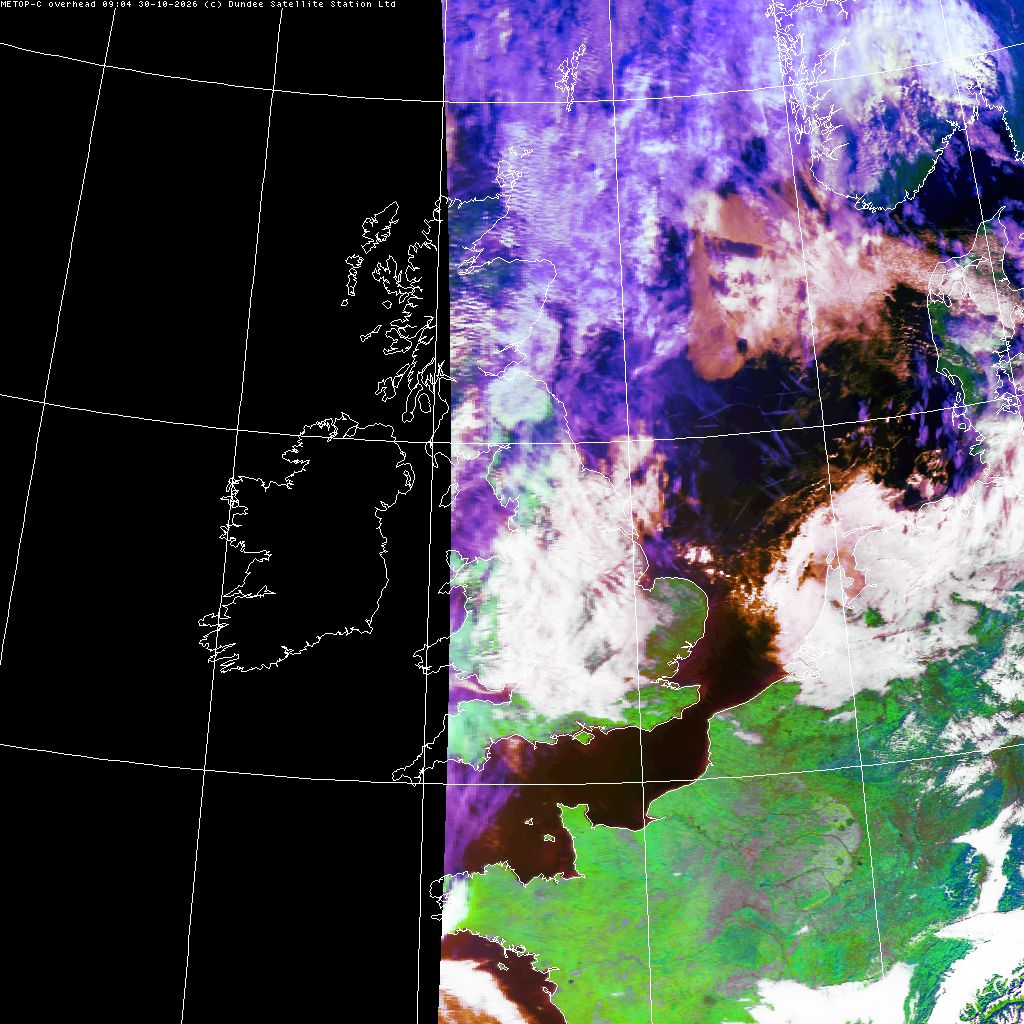 Latest false-colour image (RGB)