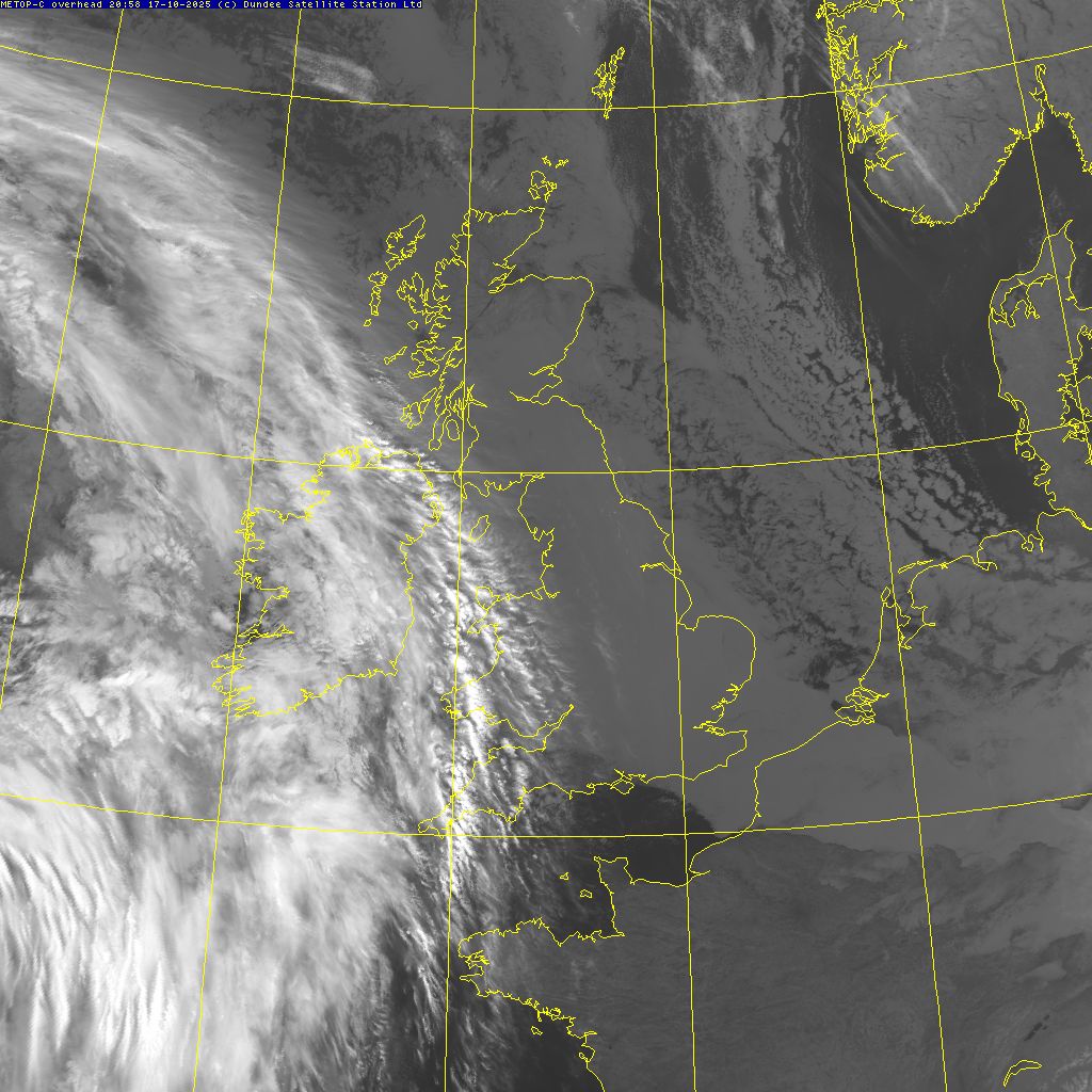 Latest infra-red image (CH4)
