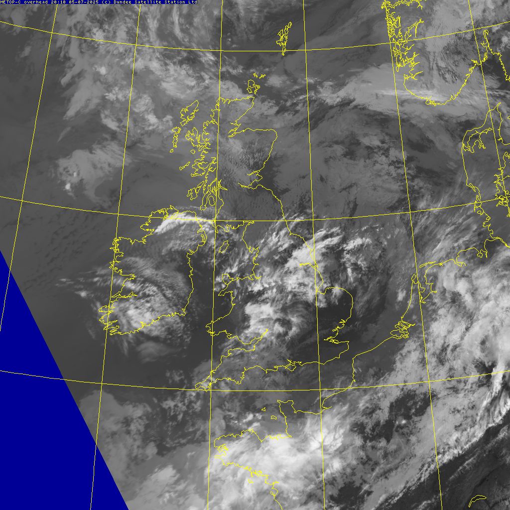 Latest infra-red image (CH4)