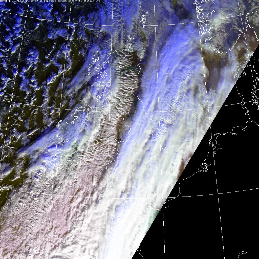 Latest false-colour image (RGB)