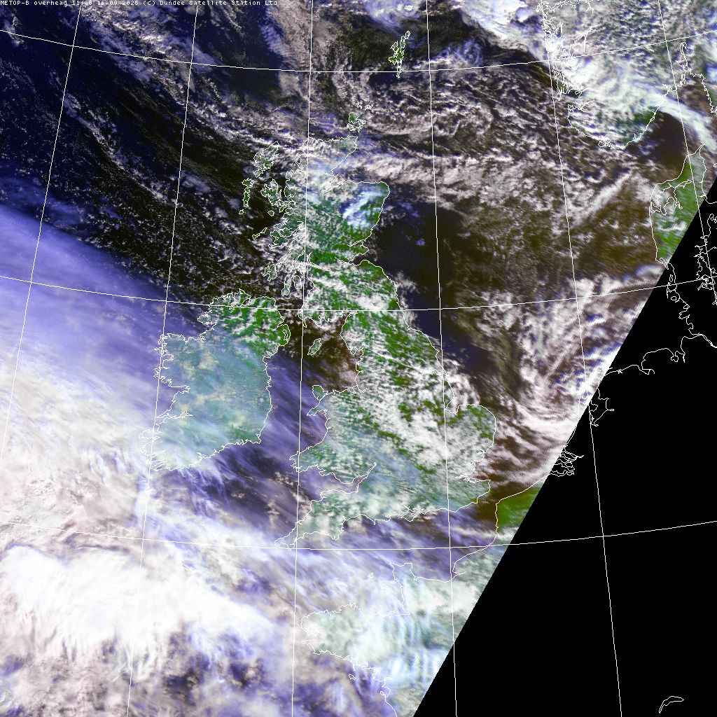Latest false-colour image (RGB)
