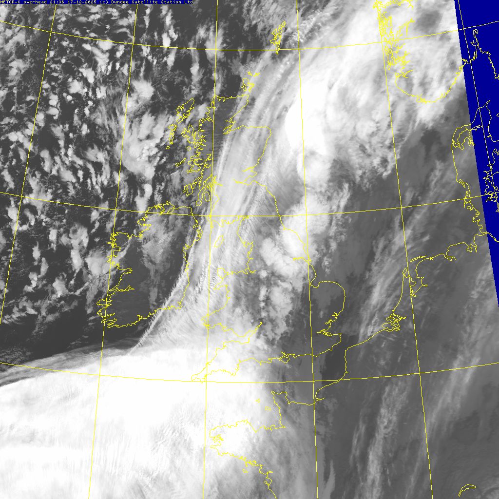 Latest infra-red image (CH4)