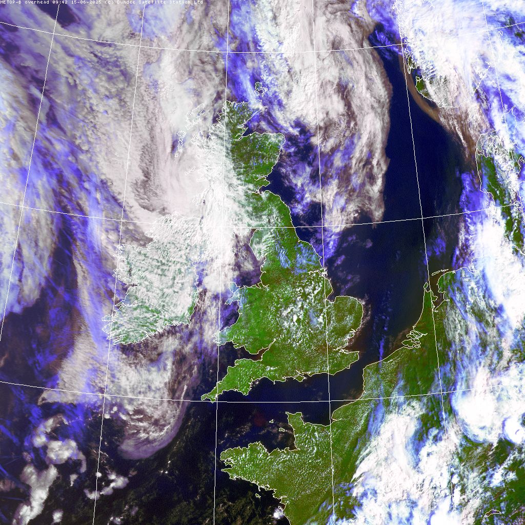 Latest false-colour image (RGB)