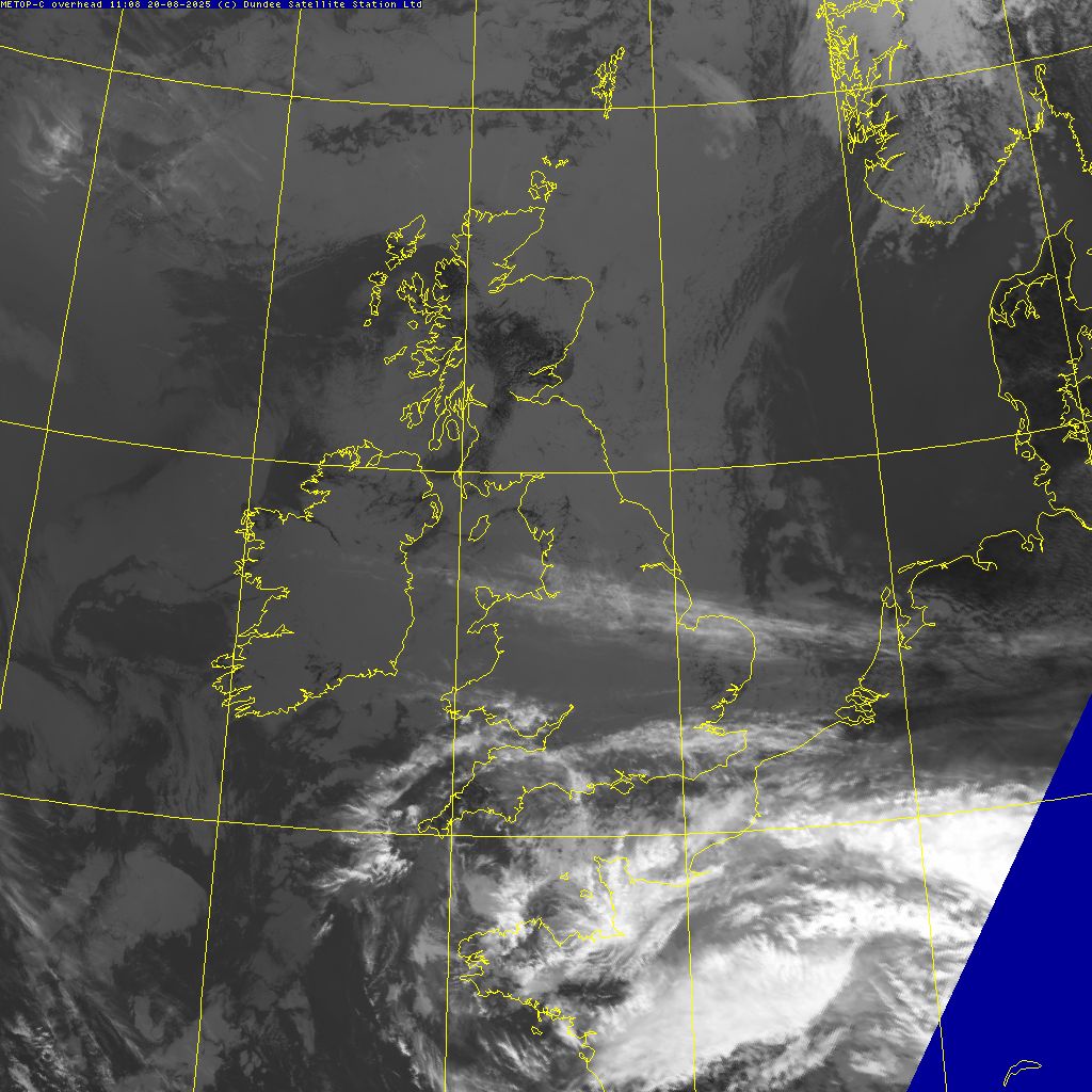 Latest infra-red image (CH4)
