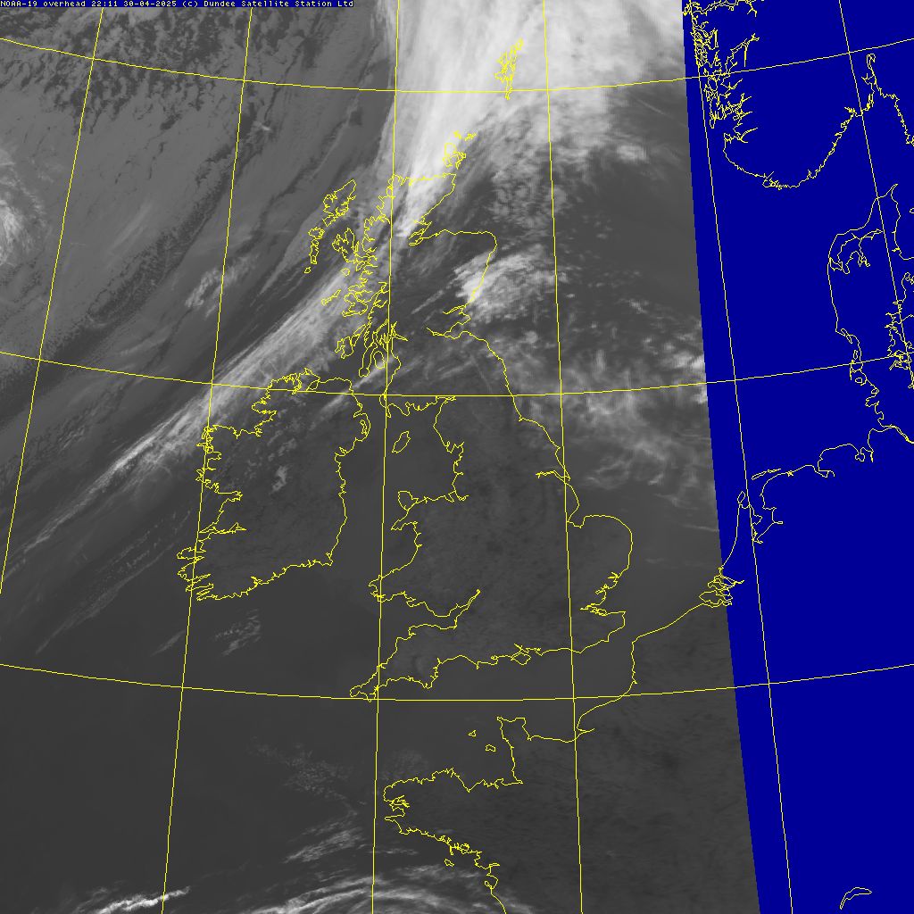 Latest infra-red image (CH4)