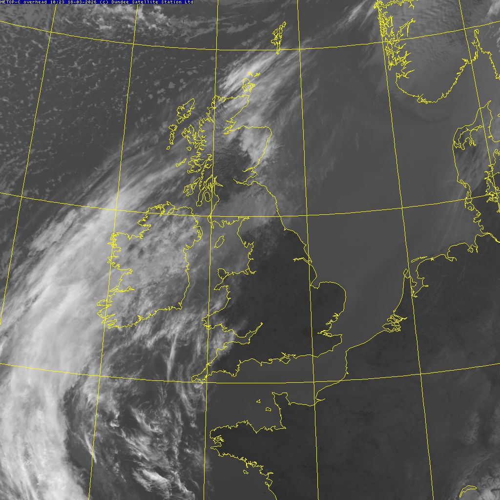 Latest infra-red image (CH4)