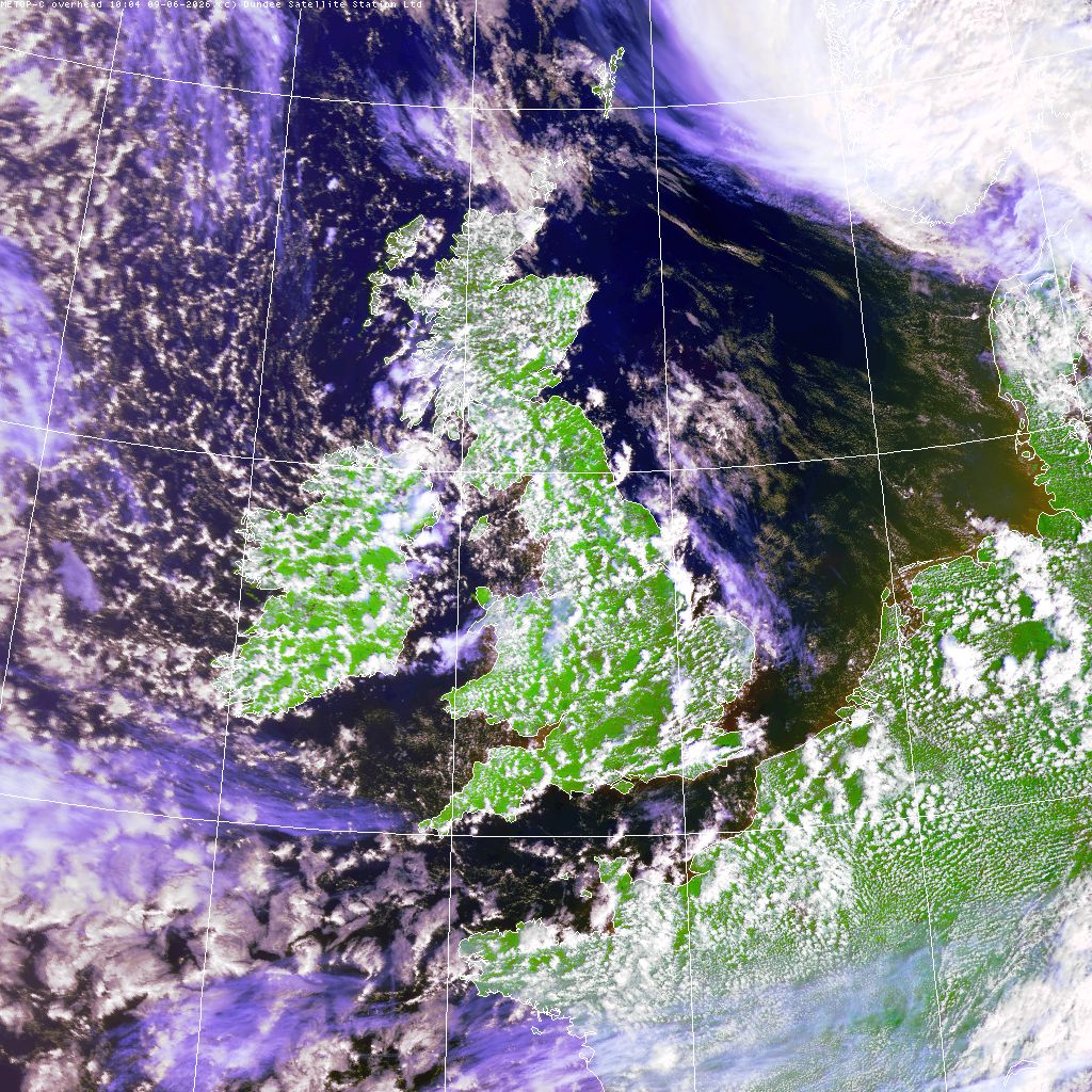 Latest false-colour image (RGB)